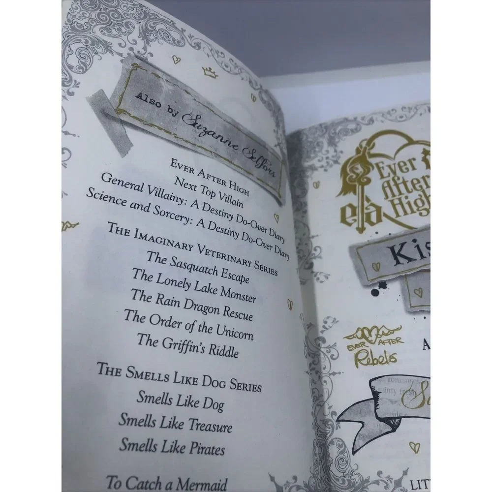 Ever after High: Kiss and Spell by Suzanne Selfors (2015, Hardcover)